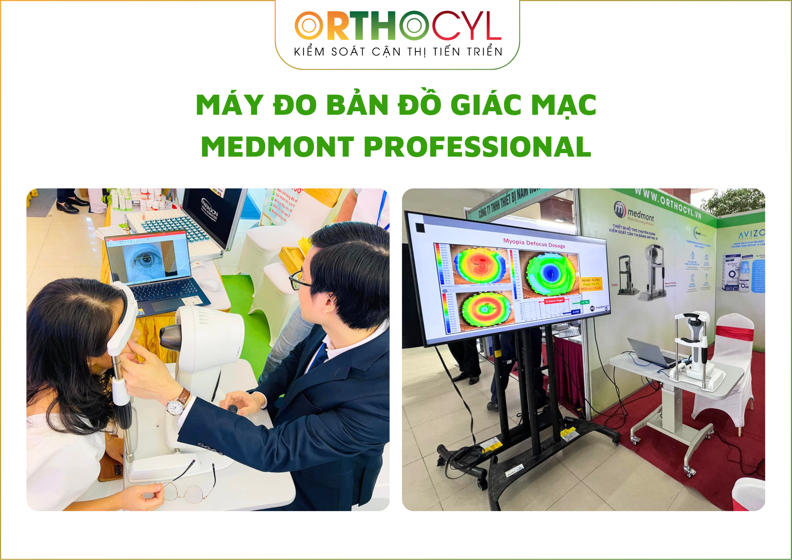 Máy đo bản đồ giác mạc Medmont Professional